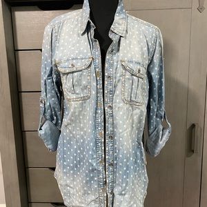 Life in Progress Button Up